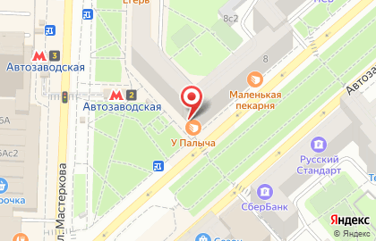 Сеть французских пекарен SeDelice на Автозаводской улице на карте