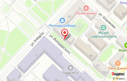 Салон пальто и меха Консул на улице Володарского на карте