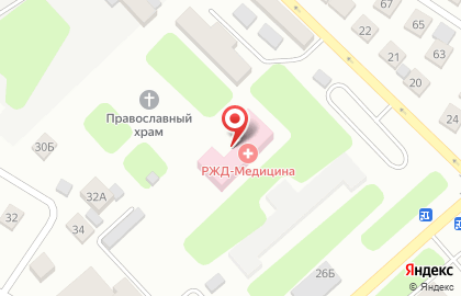 Больница Узловая больница на станции Орск на карте