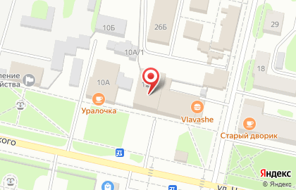 Супермаркет Пятёрочка, сеть супермаркетов на улице Черняховского на карте