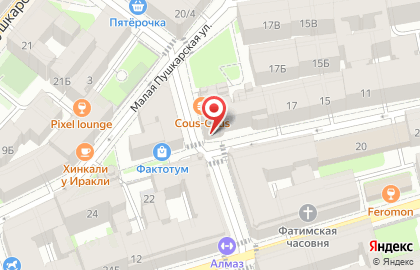 Кондитерский магазин Лакомка в Петроградском районе на карте