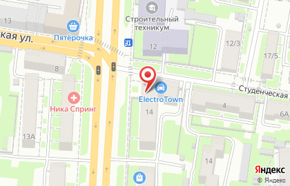 Магазин Южный на проспекте Гагарина на карте