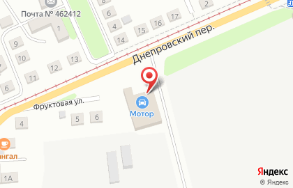 Автоцентр Автостимул в Днепровском переулке на карте