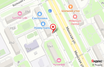 Магазин разливного пива Пивная каюта на Филевском парке на карте