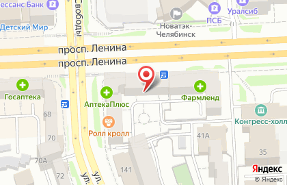 Салон красоты Amore в Советском районе на карте