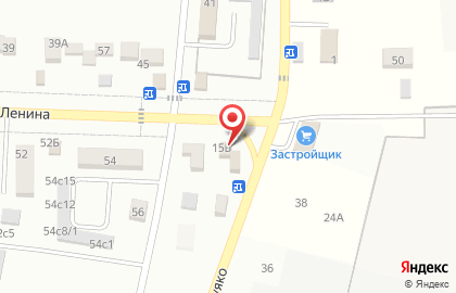 Магазин продуктов На Конечной улице на карте