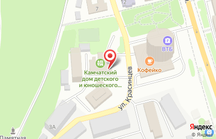 База по приему юных туристов Inn on Krasintsev 1 на карте