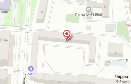 Магазин товаров для дома на ул. Карла Маркса, 4 на карте