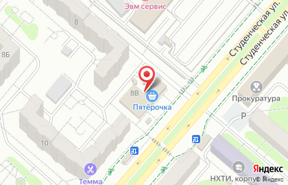 Салон Магия цветов на Студенческой улице на карте