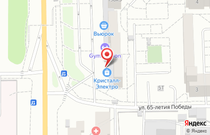 Магазин Кристалл-электро в Кирове на карте