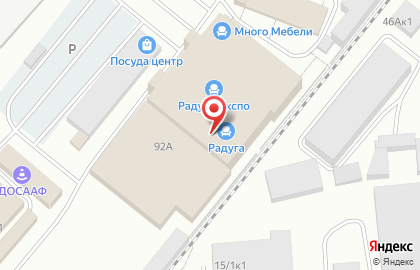 Салон межкомнатных дверей Prestige в Калининском районе на карте