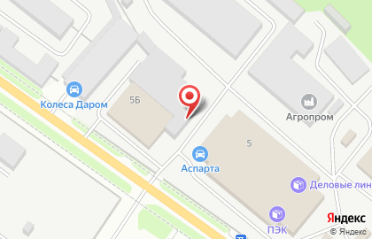 База фруктов и овощей на карте
