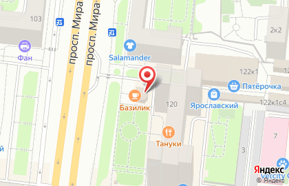 Базилик на карте