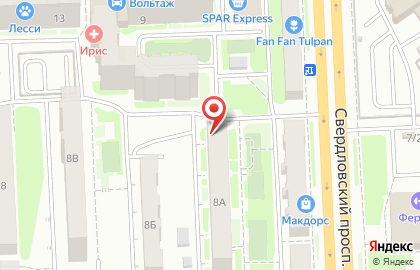Многопрофильная фирма Челябинский рабочий на карте
