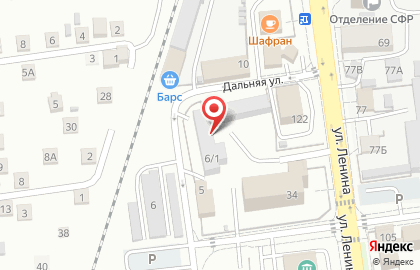 Автосервис Форсаж в Южно-Сахалинске на карте