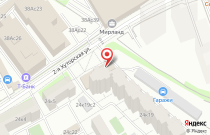 Супермаркет Пятёрочка в Москве на карте