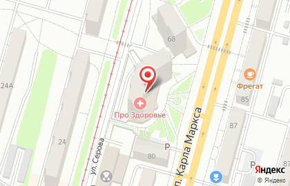 Промсвязьбанк в Ленинском административном округе на карте