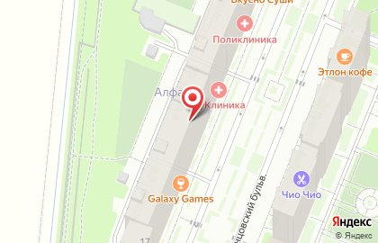 Школа английского языка Англобург на карте