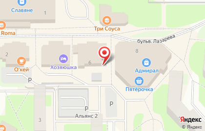 Торговый центр Пирамида, торговый центр в Петрозаводске на карте