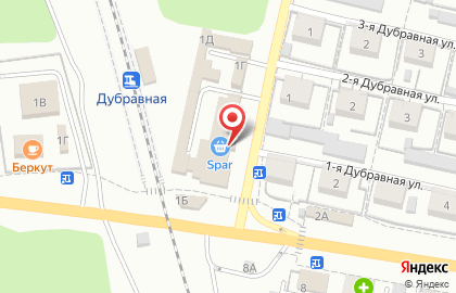 Супермаркет Spar в Сормовском районе на карте
