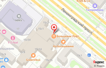 Лофт-площадка Большевик на карте