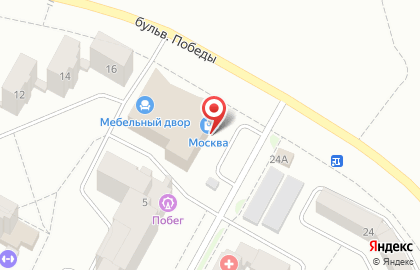 Мебельный салон Мебельный двор на улице Маршала Жукова на карте