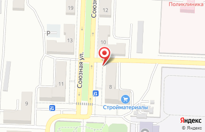 Магазин Океан на Союзной улице на карте