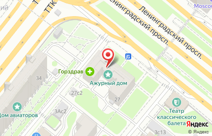 Салон красоты Ambassador Beauty на Ленинградском проспекте на карте