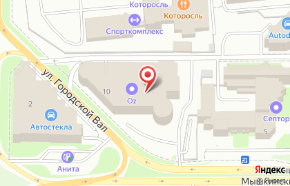 Бобер в Кировском районе на карте