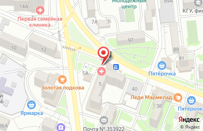 Киоск Староминский квас на карте