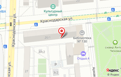 Юго-восточного АО # 32 цбс Люблино на карте