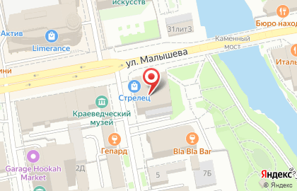 Салон-магазин Мир Бильярда на улице Добролюбова на карте