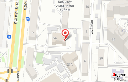 Торговая компания Тенториум в Октябрьском районе на карте