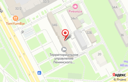Территориальное управление Ленинского района Администрации г. Кемерово на карте