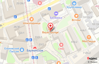 Фото-копировальный центр Копирка на Бауманской улице на карте