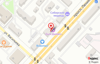 Парикмахерская Фифа на проспекте Ленина на карте