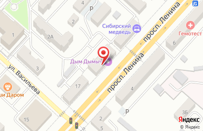 Страховая компания РЕСО-Гарантия на проспекте Ленина на карте