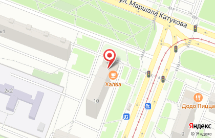 Строгино-титан на карте