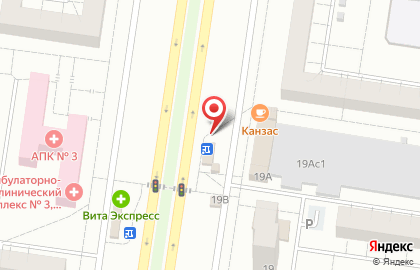Киоск по продаже печатной продукции Роспечать на проспекте Степана Разина, 19б киоск на карте