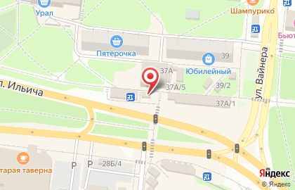 Микрофинансовая компания Быстроденьги на проспекте Ильича в Первоуральске на карте