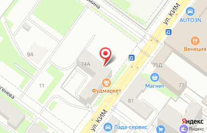 Косметологический кабинет в Мотовилихинском районе на карте