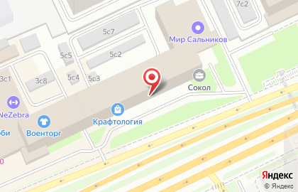 Мотосалон Байк Ленд в Москве на карте