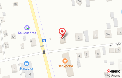 Продовольственный магазин Оазис в Дёмском районе на карте
