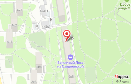 Хостелсити на Туристской улице на карте