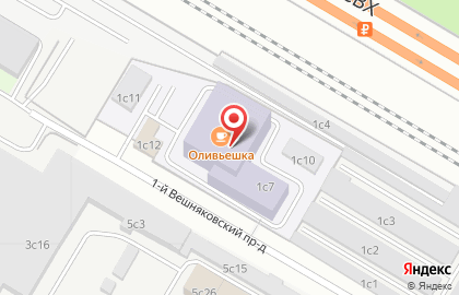 Энерготех в 1-м Вешняковском проезде на карте