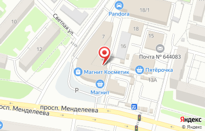 Магазин головных уборов и парфюмерии на карте