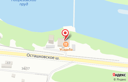 Отель Усадьба на карте