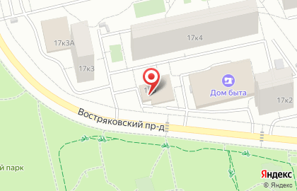 Алкомаркет Винлаб в Востряковском проезде на карте