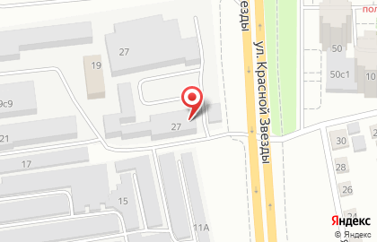 Кабинет предрейсового и послерейсового медицинского осмотра М-Сервис на улице Красной Звезды на карте