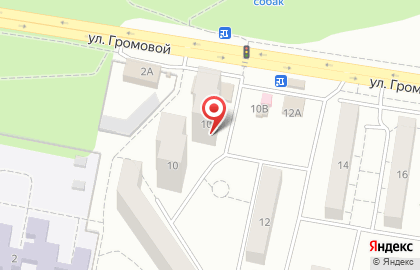 Банкомат ГЛОБЭКСБАНК на улице Громовой, 10а на карте